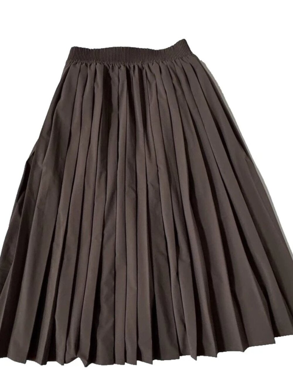 Nike 24.7 Womens S Pleated Skirt Brown HQ8153 Perfect Stretch Pleated Dri Fit - Picture 8 of 9